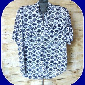 Expressly For Bloomingdales‎ Shirt Fish S Small